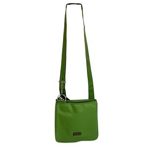 HADAKI Scoop Sling Crossbody Bag Adjustable‎ Strap Green Casual Everyday Purse